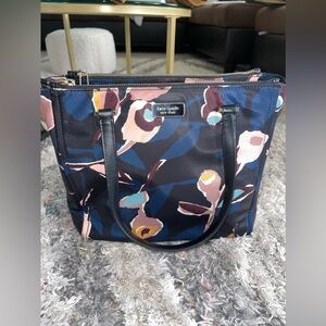 EUC Kate Spade New York Dawn Paper Rose Medium Satchel Bag